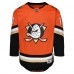 Игровая джерси Youth Anaheim Ducks Trevor Zegras Orange Premier Player