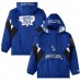Toronto Maple Leafs OVO x Starter Blue Half-Zip Hooded Jacket