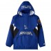 Toronto Maple Leafs OVO x Starter Blue Half-Zip Hooded Jacket