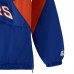 Edmonton Oilers OVO x Starter Royal Half-Zip Hooded Jacket