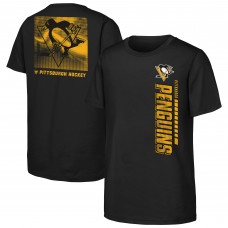 Футболка Подростковая Pittsburgh Penguins Black Atmosphere