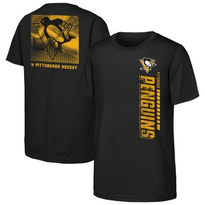 Футболка Подростковая Pittsburgh Penguins Black Atmosphere