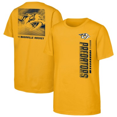 Подростковая Nashville Predators Gold Atmosphere T-Shirt