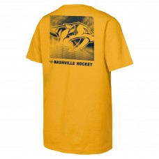 Подростковая Nashville Predators Gold Atmosphere T-Shirt