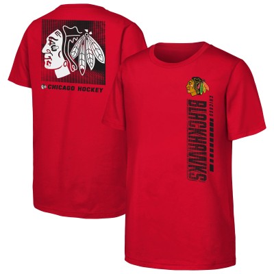 Футболка Youth Chicago Blackhawks Red Atmosphere