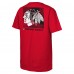 Футболка Youth Chicago Blackhawks Red Atmosphere