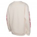 Подростковая Detroit Red Wings Cream Star Power Pullover Sweatshirt