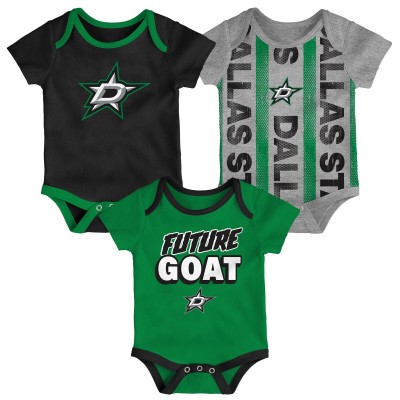Малышам Dallas Stars Loyal Buddies Three-Pack Bodysuit Set