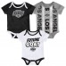 Малышам Los Angeles Kings Loyal Buddies Three-Pack Bodysuit Set