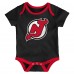 Малышам New Jersey Devils Loyal Buddies Three-Pack Bodysuit Set