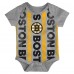Малышам Boston Bruins Loyal Buddies Three-Pack Bodysuit Set