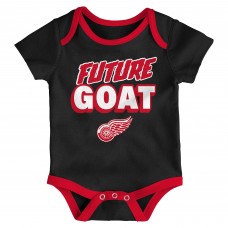 Малышам Detroit Red Wings Loyal Buddies Three-Pack Bodysuit Set