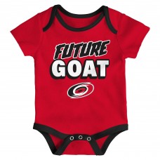 Newborn Carolina Hurricanes Loyal Buddies Three-Pack Bodysuit Set Newborn Carolina Hurricanes Loyal Buddies Three-Pack Bodysuit Set