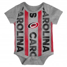 Newborn Carolina Hurricanes Loyal Buddies Three-Pack Bodysuit Set Newborn Carolina Hurricanes Loyal Buddies Three-Pack Bodysuit Set