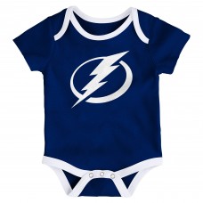 Newborn Tampa Bay Lightning Loyal Buddies Three-Pack Bodysuit Set Newborn Tampa Bay Lightning Loyal Buddies Three-Pack Bodysuit Set