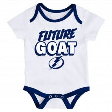 Newborn Tampa Bay Lightning Loyal Buddies Three-Pack Bodysuit Set Newborn Tampa Bay Lightning Loyal Buddies Three-Pack Bodysuit Set