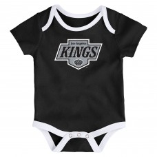 Newborn Los Angeles Kings Loyal Buddies Three-Pack Bodysuit Set
