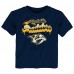 Toddler Nashville Predators Navy Bubbly Script T-Shirt