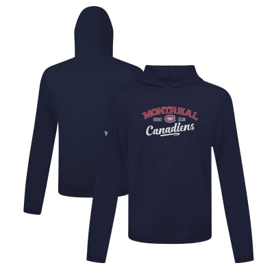 Толстовка Montreal Canadiens Levelwear Anthem Ice Wall - Navy
