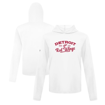 Толстовка Detroit Red Wings Levelwear Anthem Ice Wall - White