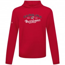 Толстовка Carolina Hurricanes Levelwear Red Anthem Ice Wall