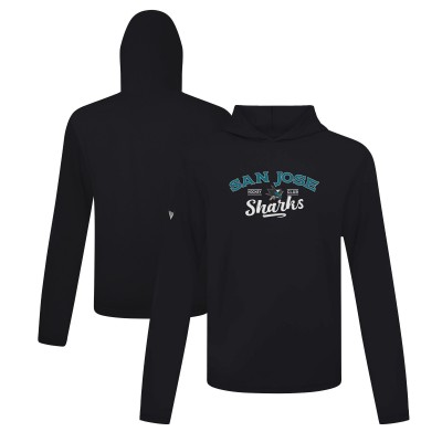 Толстовка San Jose Sharks Levelwear Anthem Ice Wall - Black