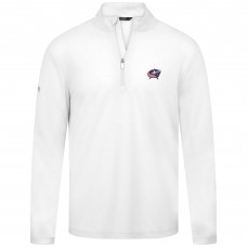 Кофта на короткой молнии Columbus Blue Jackets Levelwear Heron Insignia Core - White