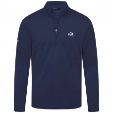Кофта на короткой молнии Colorado Avalanche Levelwear Navy Heron Insignia Core