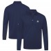 Winnipeg Jets Levelwear Navy Heron Insignia Core Quarter-Zip Jacket