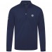 Winnipeg Jets Levelwear Navy Heron Insignia Core Quarter-Zip Jacket