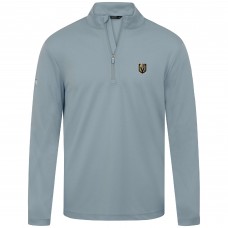Кофта на короткой молнии Vegas Golden Knights Levelwear Gray Heron Insignia Core