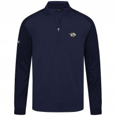 Кофта на короткой молнии Nashville Predators Levelwear Aztec Insignia Core - Navy