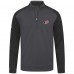 Carolina Hurricanes Levelwear Charcoal Aztec Insignia Core Quarter-Zip Pullover Top