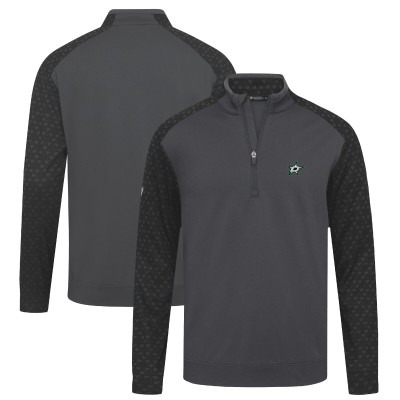 Dallas Stars Levelwear Charcoal Aztec Insignia Core Quarter-Zip Pullover Top