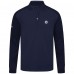 Winnipeg Jets Levelwear Navy Aztec Insignia Core Quarter-Zip Pullover Top