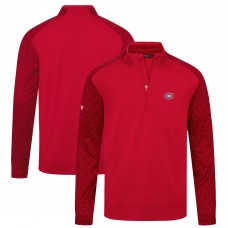 Кофта на короткой молнии Montreal Canadiens Levelwear Aztec Insignia Core - Red