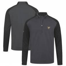 Кофта на короткой молнии Pittsburgh Penguins Levelwear Aztec Insignia Core - Charcoal
