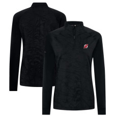 Женская джерси New Devils Levelwear Black Amethyst Insignia Core Quarter-Zip Jacket Женская джерси New Devils Levelwear Black Amethyst Insignia Core Quarter-Zip Jacket