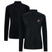 Женская джерси New Devils Levelwear Black Amethyst Insignia Core Quarter-Zip Jacket