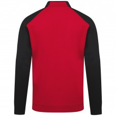 Detroit Red Wings Levelwear Red Bayou Insignia Core Quarter-Zip Pullover Top