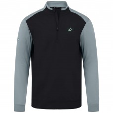 Dallas Stars Levelwear Black Bayou Insignia Core Quarter-Zip Pullover Top