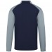 Winnipeg Jets Levelwear Navy Bayou Insignia Core Quarter-Zip Pullover Top