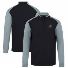 Кофта на короткой молнии Vegas Golden Knights Levelwear Black Bayou Insignia Core