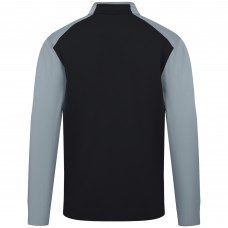 Кофта на короткой молнии Vegas Golden Knights Levelwear Black Bayou Insignia Core