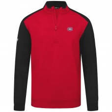 Кофта на короткой молнии Montreal Canadiens Levelwear Bayou Insignia Core - Red
