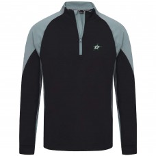 Dallas Stars Levelwear Black Cadet Insignia Core Quarter-Zip Pullover Top