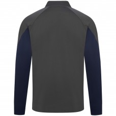 Winnipeg Jets Levelwear Navy Cadet Insignia Core Quarter-Zip Pullover Top