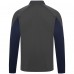 Winnipeg Jets Levelwear Navy Cadet Insignia Core Quarter-Zip Pullover Top