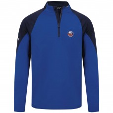 Кофта на короткой молнии New York Islanders Levelwear Cadet Insignia Core - Royal
