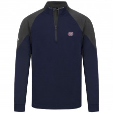Кофта на короткой молнии Montreal Canadiens Levelwear Cadet Insignia Core - Navy